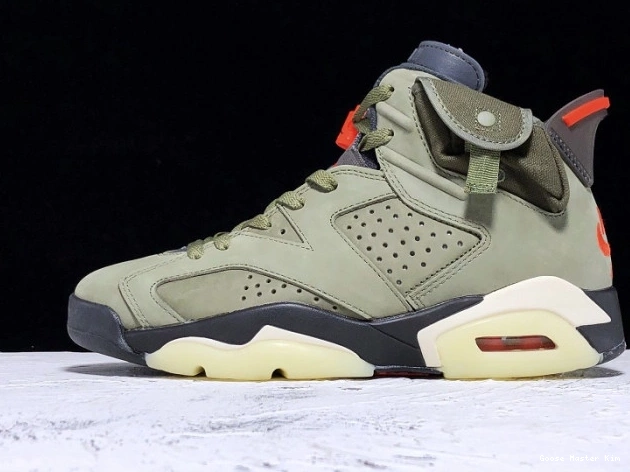 Jordan Olive Air x CN1084-200 Medium Scott 6 Travis 0729